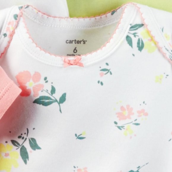 Carter's 5-Pack Original Bodysuits little layette - Picture 3 of 15